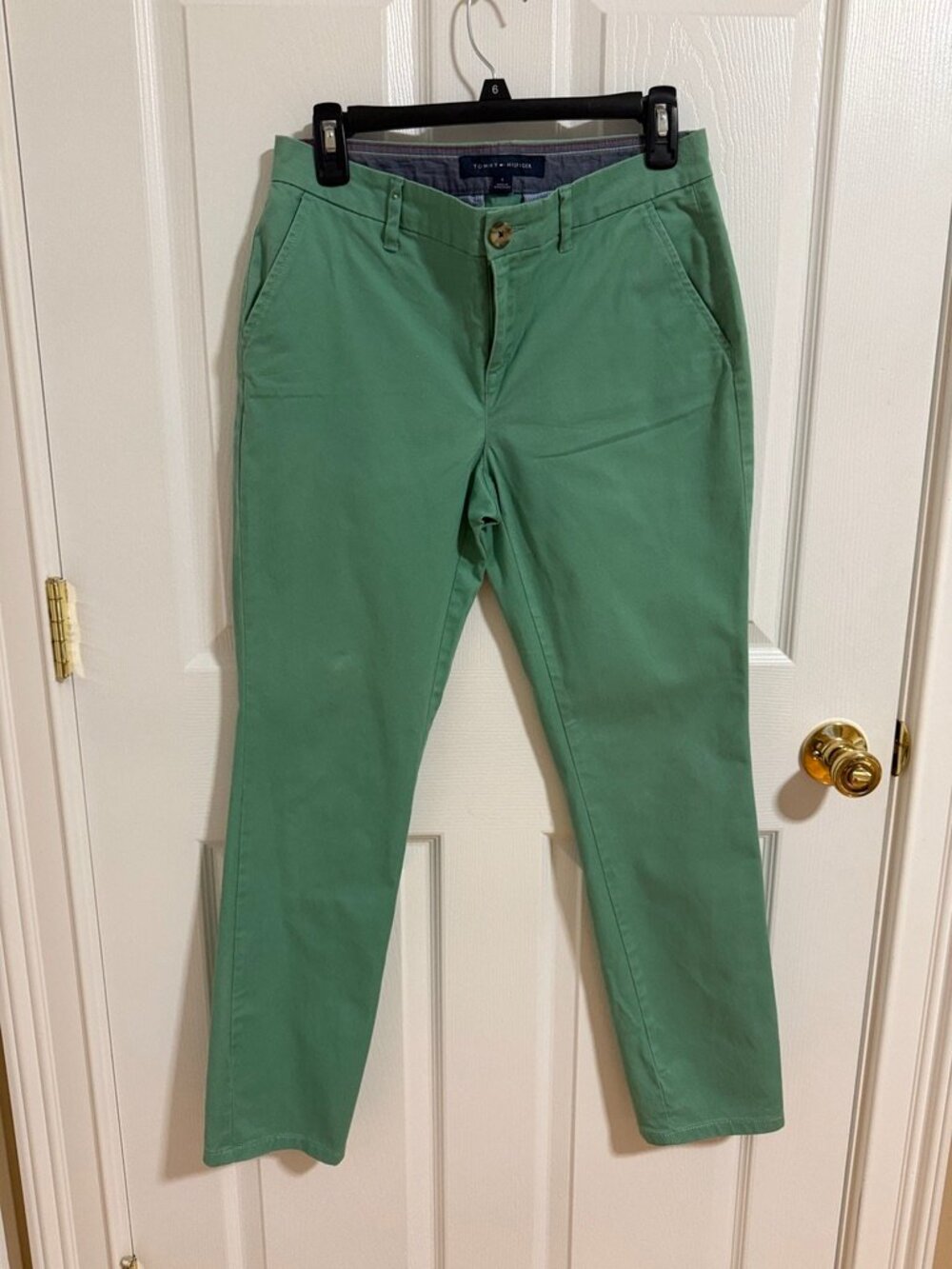 Women's Size 4 Green Tommy Hilfiger Chino Pants
